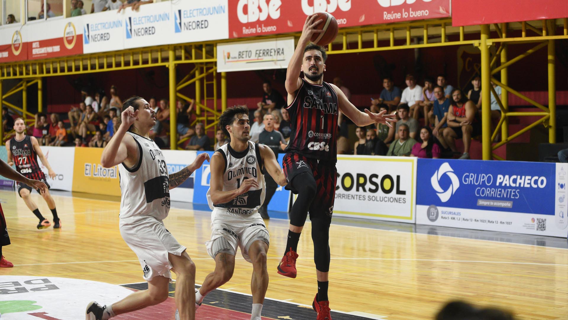 San Martín se impuso ante Olímpico de manera agónica