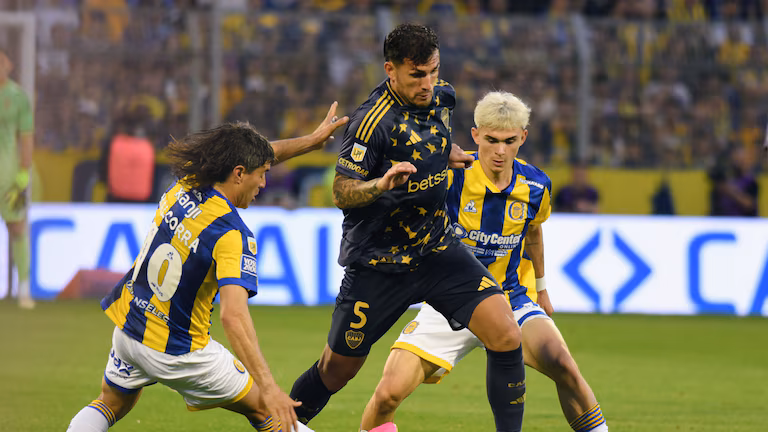 Boca y Rosario Central empataron en Arroyito