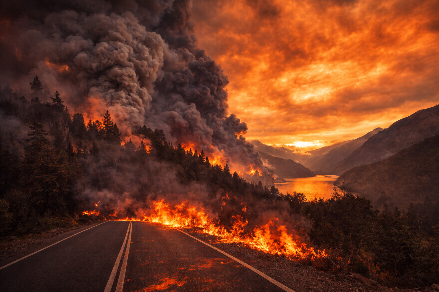 Incendios en Chubut: Chile ofreció ayuda y Argentina agradeció el apoyo 