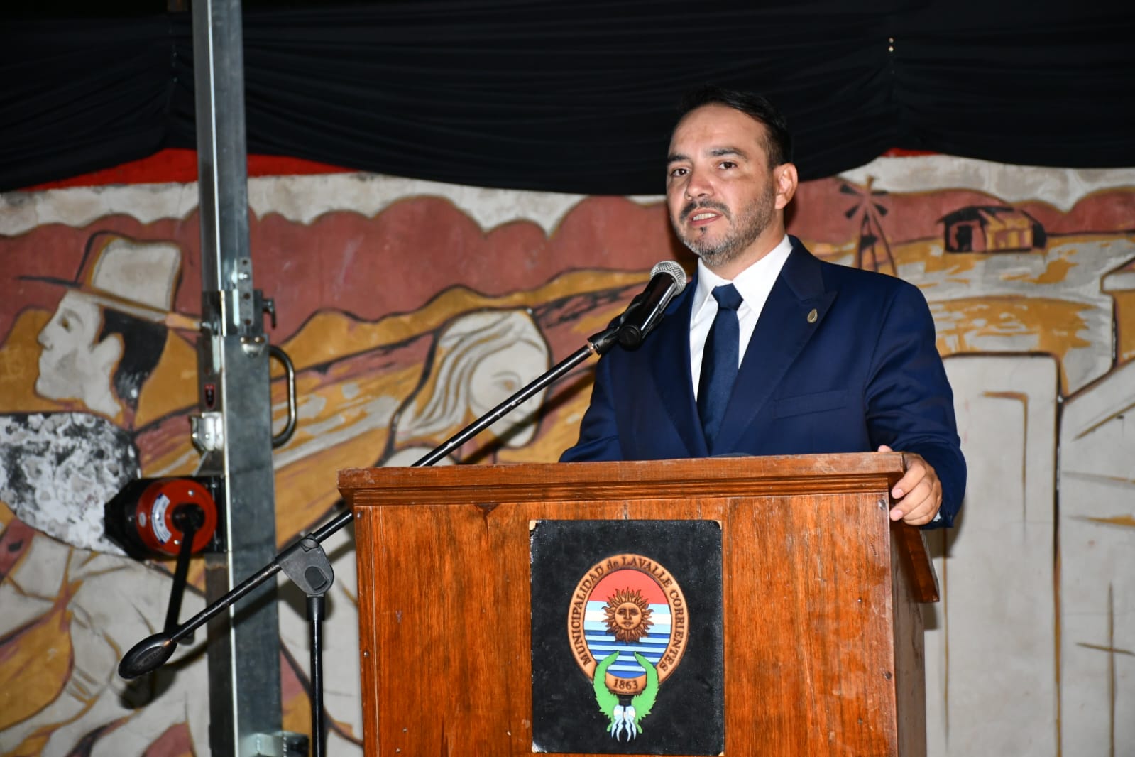 Lavalle: Valdés impulsará el puertopara potenciar el desarrollo logístico regional