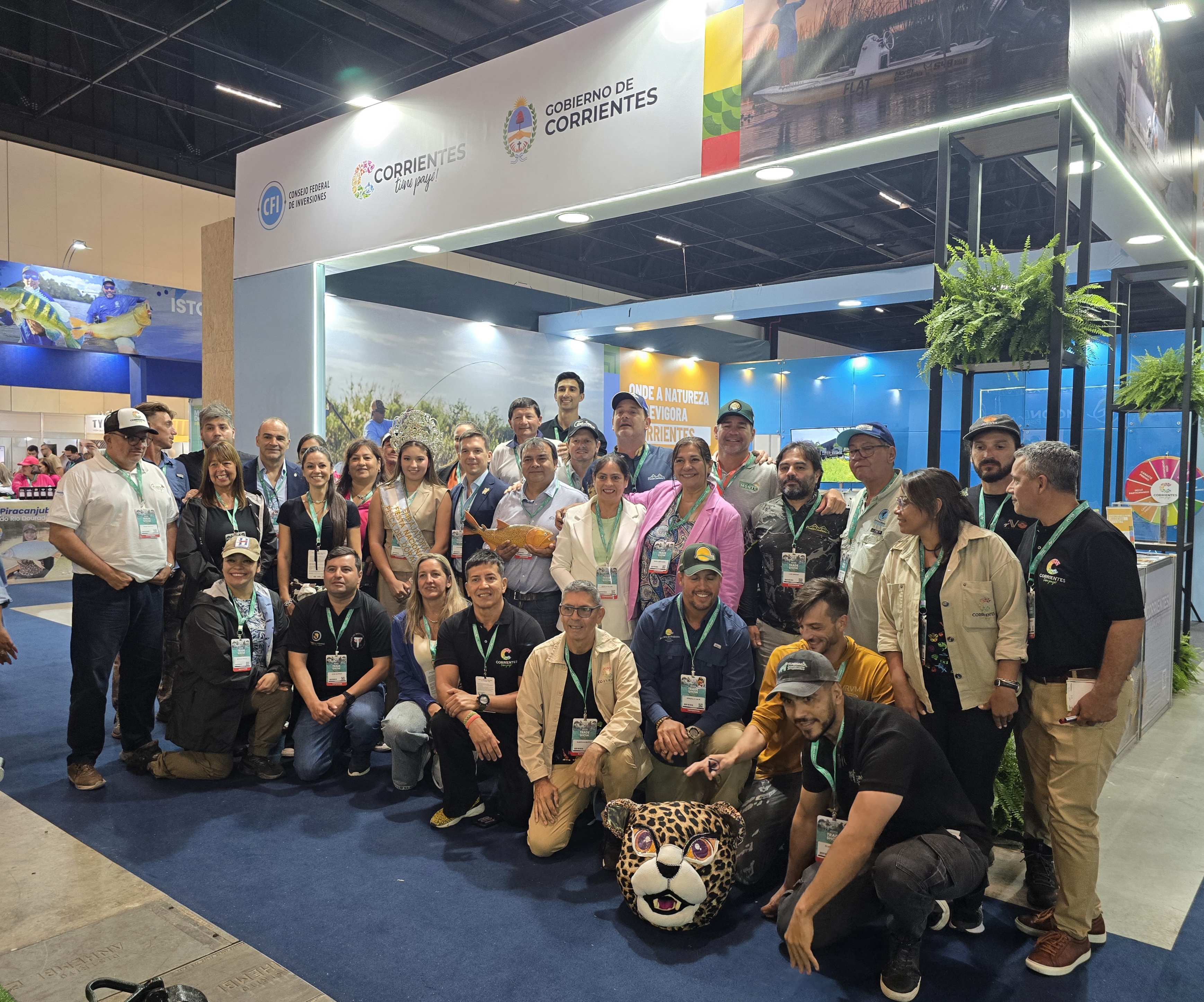 Corrientes se exhibe en la feria de pesca deportiva más grande del Brasil