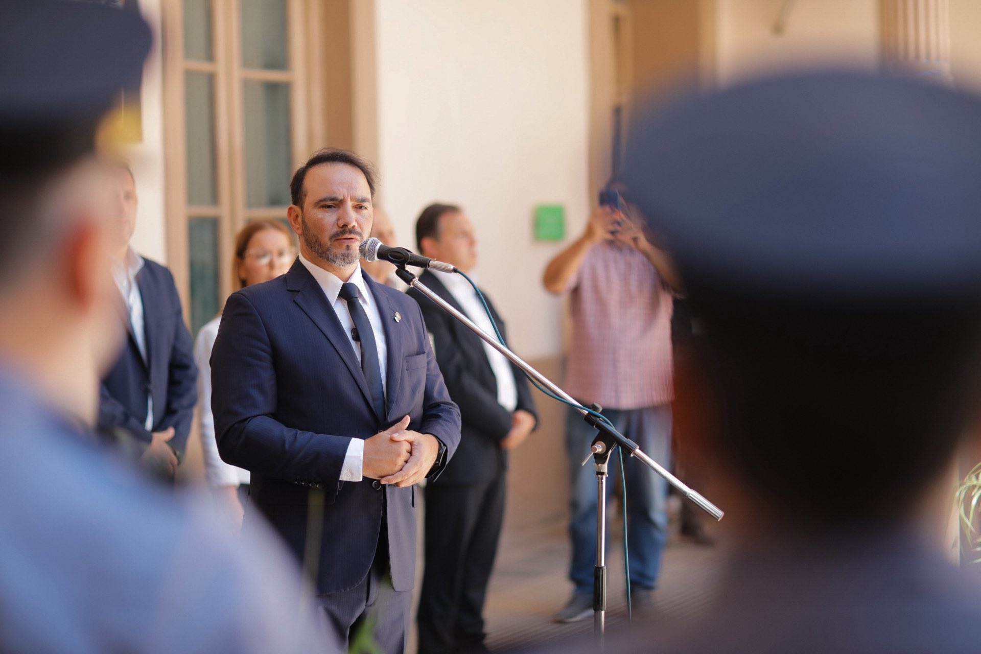 Juan Pablo Valdés puso en funciones a nuevas autoridades de la Policía