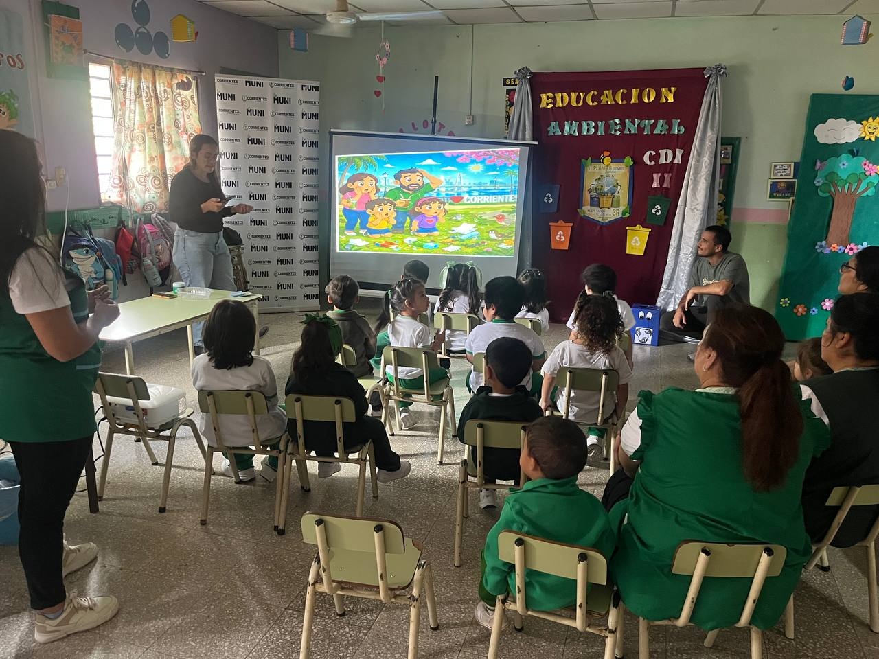 Se puso en marcha un ciclo educativo de concientización ambiental en los CDI municipales  