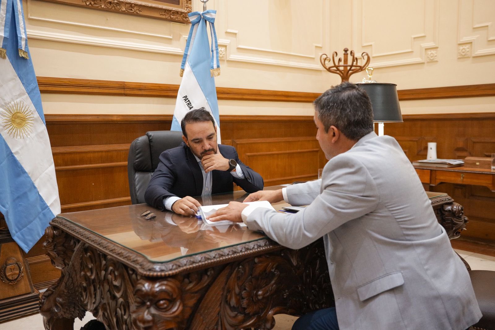 El gobernador Valdés sigue ratificando su compromiso con las comunas