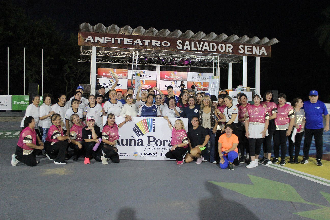 Exitosa convocatoria de “Experiencia Chamamecera”  y Kuña Porá en Ituzaingo