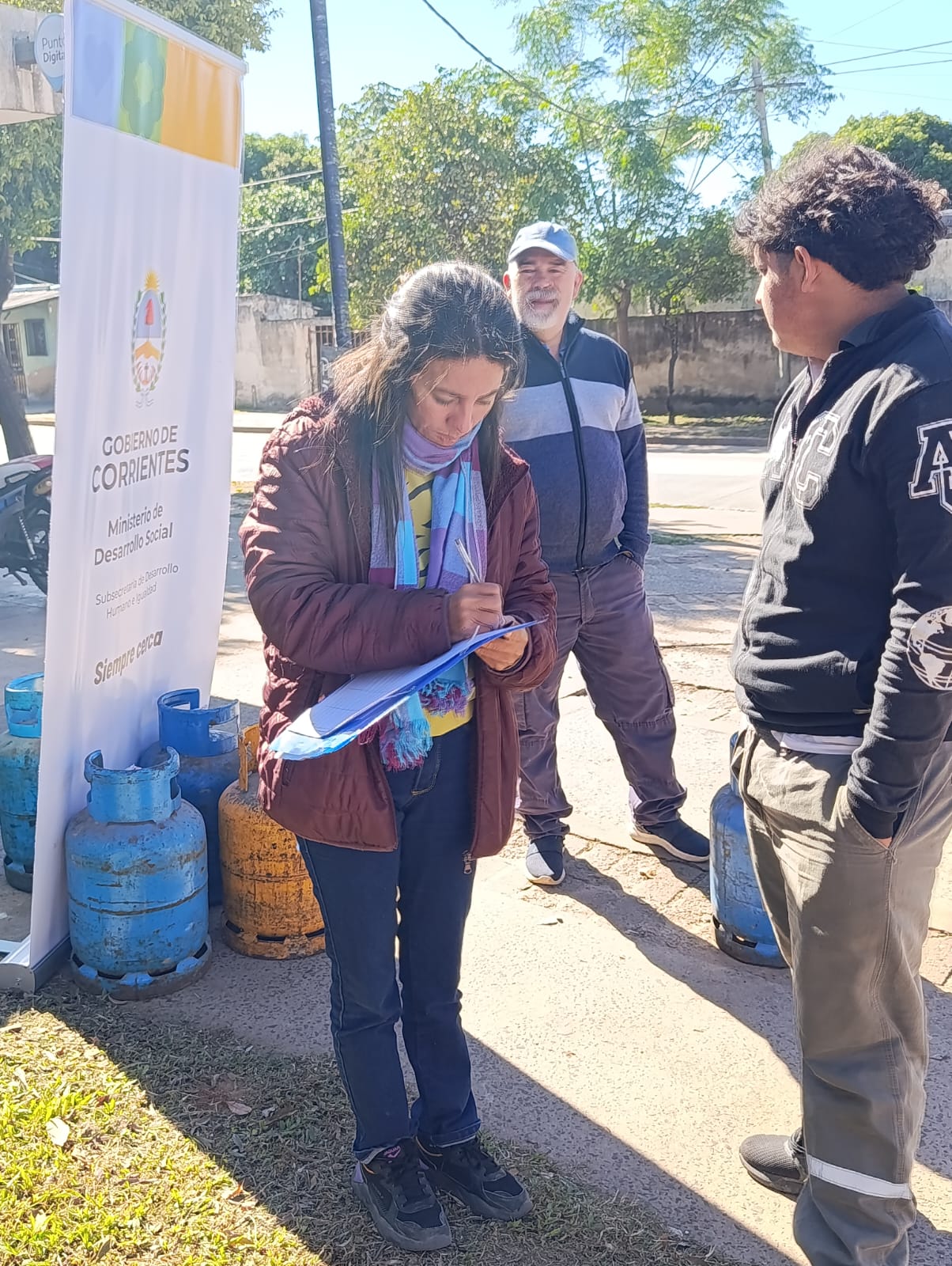 Cronograma semanal de venta de la Garrafa Social 