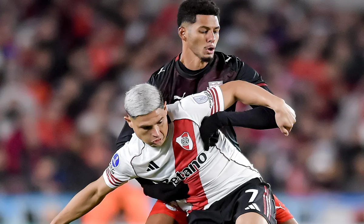 River empató sobre el final ante Bragantino en el Monumental