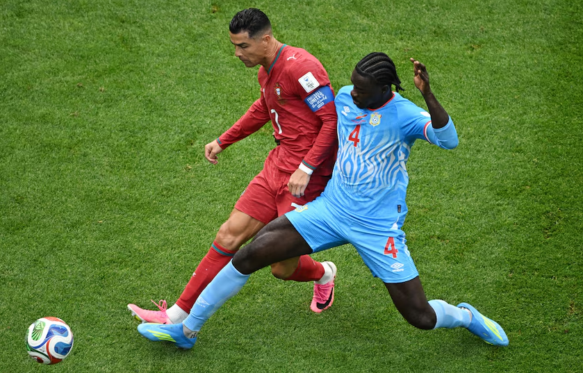 Portugal, con Cristiano Ronaldo, empató 1-1 con RD Congo