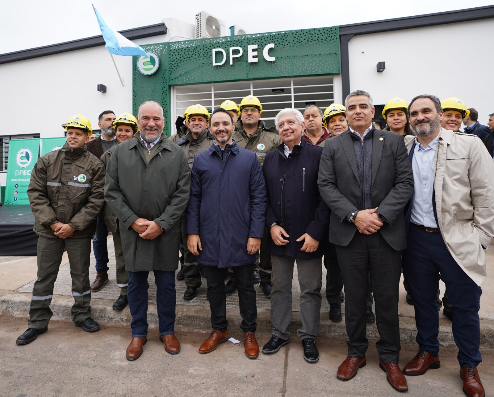 Nuevas oficinas de la DPEC: Polich acompañó a Valdés y destacó la descentralización de servicios