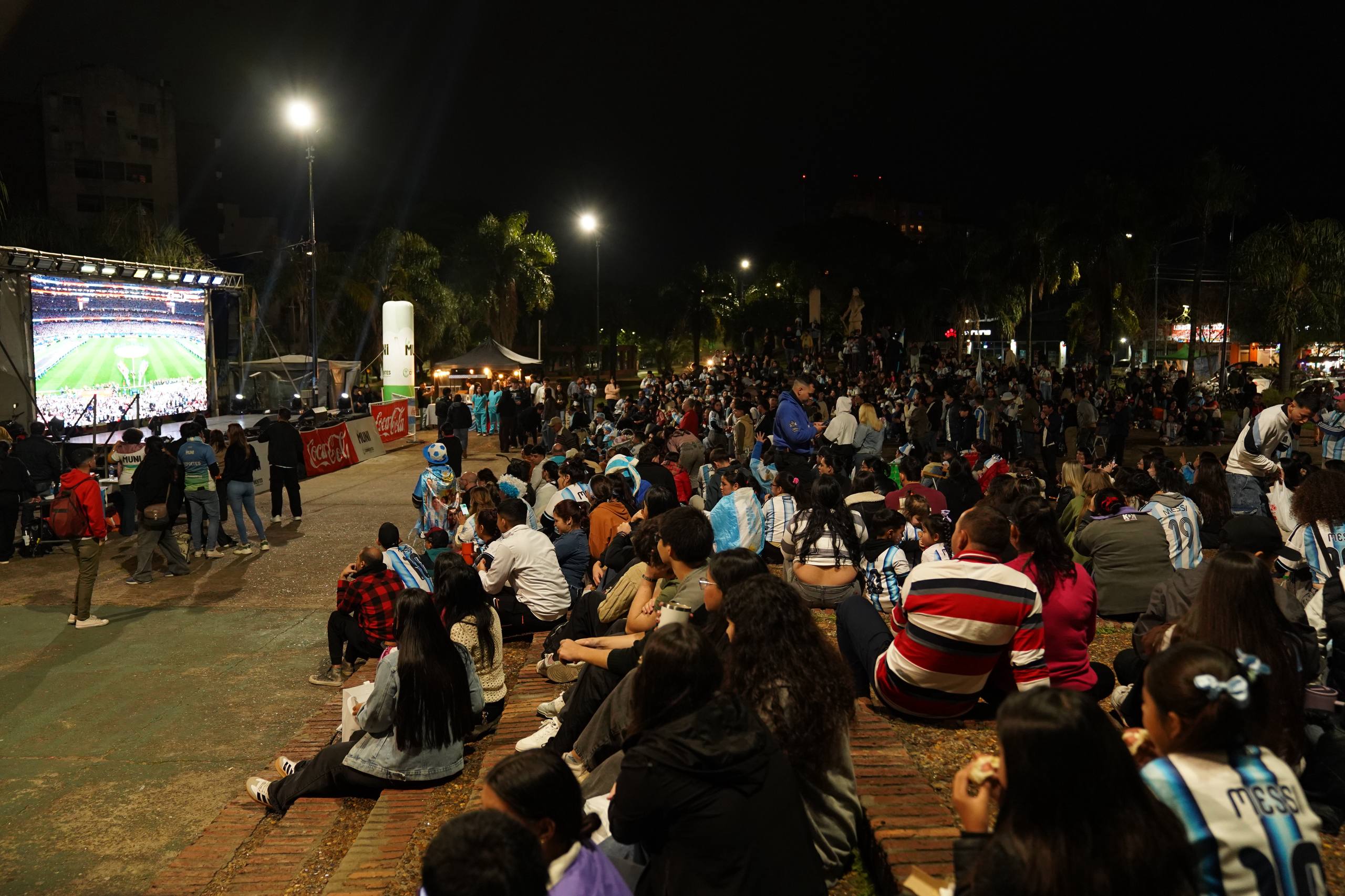 La pasión futbolera vuelve a vivirse en el cuarto Fan Fest municipal 
