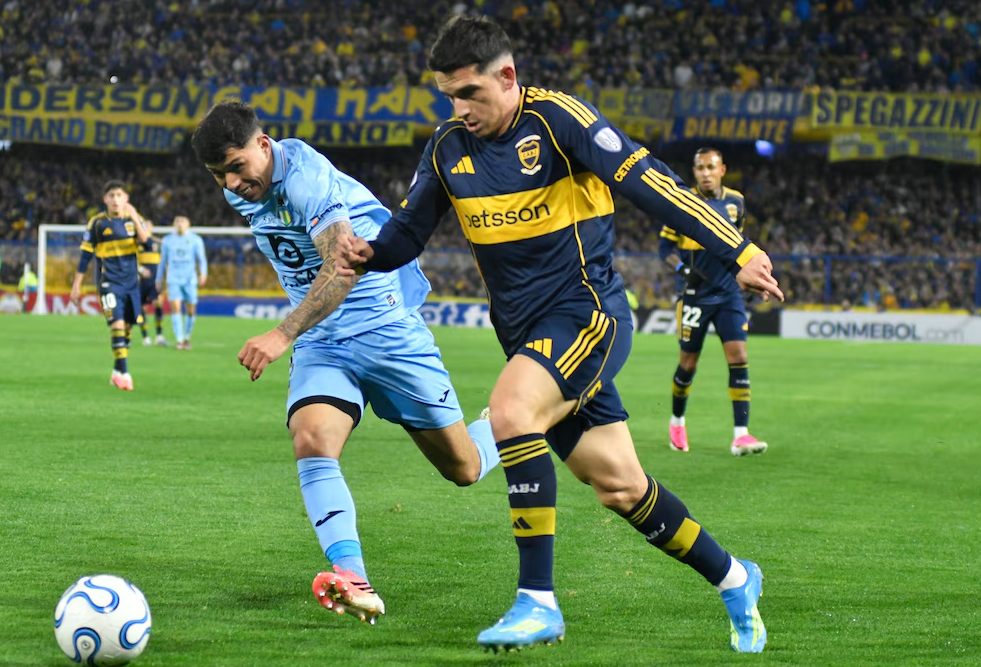Boca pegó primero ante O’Higgins y viajará a Chile con una ventaja mínima
