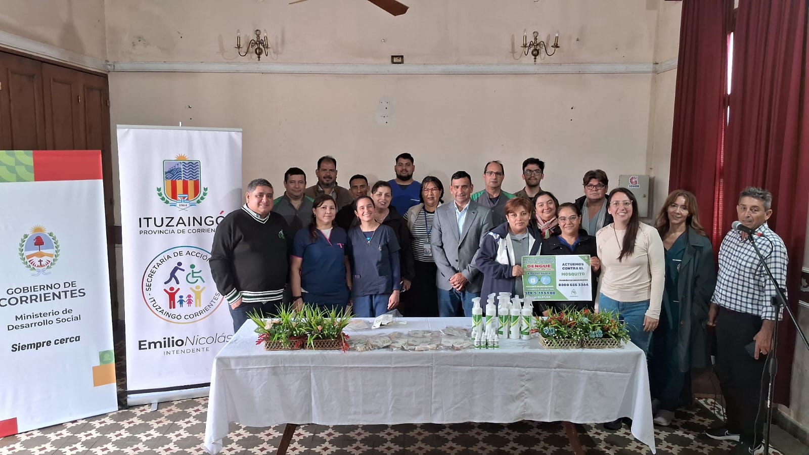 Corrientes refuerza la prevención del dengue con capacitaciones y entrega de kits