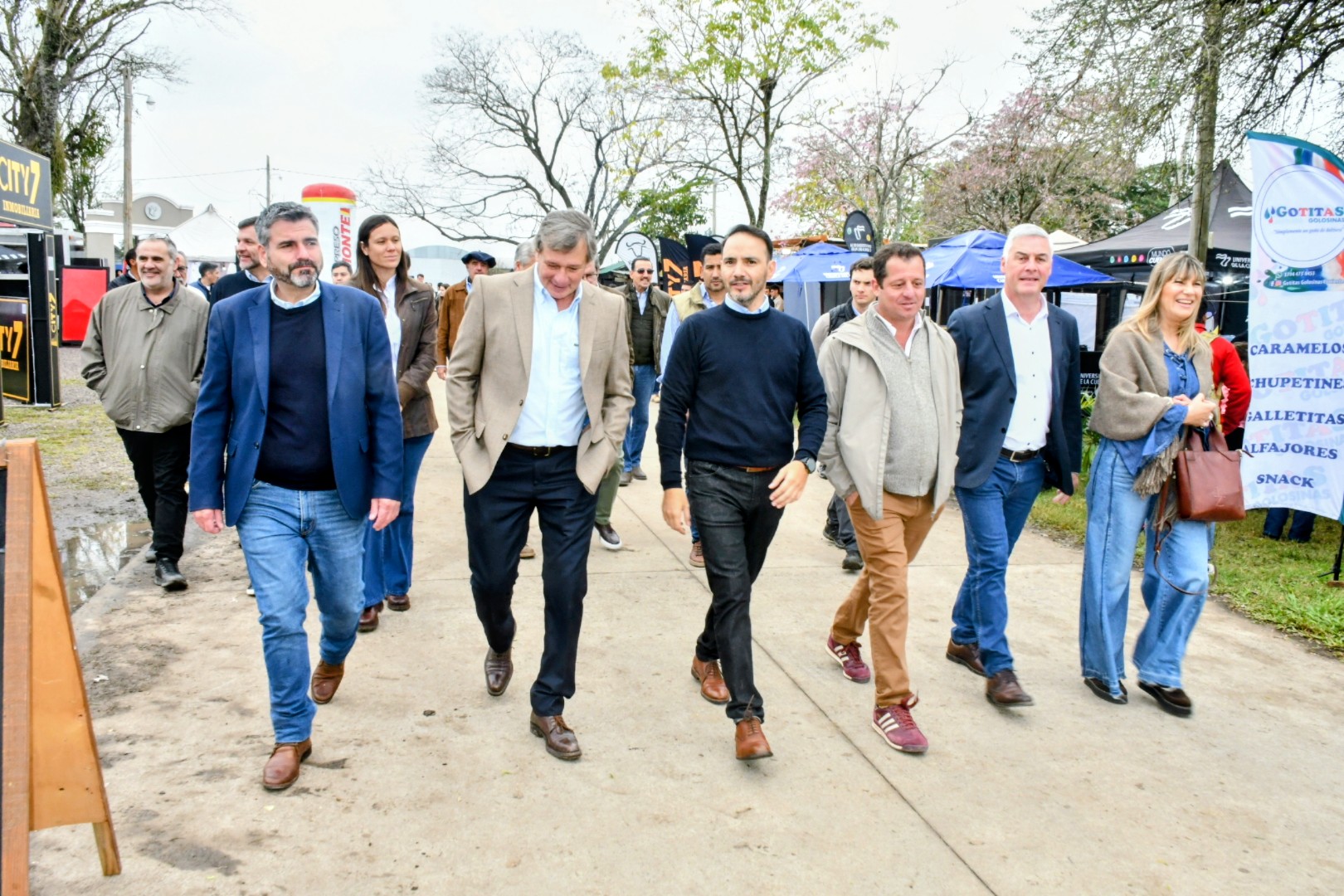 Valdés ratificó su respaldo al campo con anuncios de financiamiento